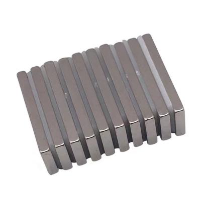 China Rectangle Industrial Block Magnet N52 Permanent NdFeB Magnet For Magnetic Electric Motor Square Neodymium for sale