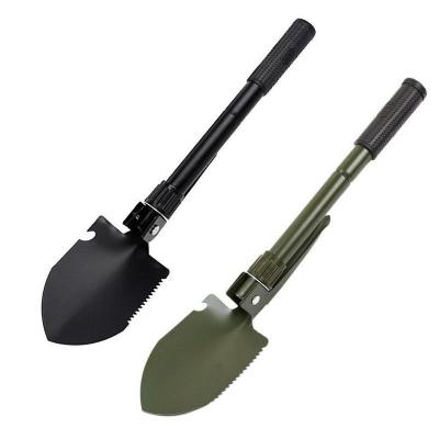 China Outdoor Military Portable Folding Multifunctional Metal Shovel Garden Camping Tools Tool Trowel Shovel Survival Garden Chamber E0Y7 for sale