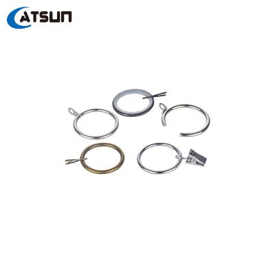 China Goods best and cheapest shower curtain hooks rings and iron curtain hooks in rings for sale