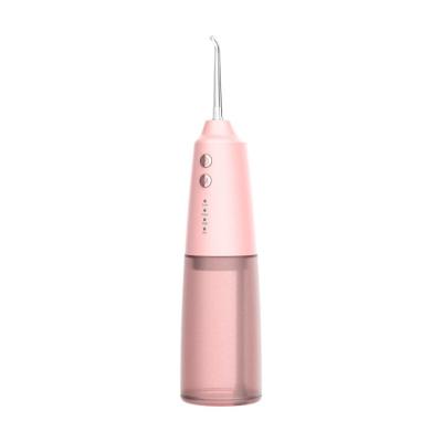 China Outdoor Dental Oral Water Flosser Jet Teeth Cleaning Devices Portable Care Water Flosser for sale