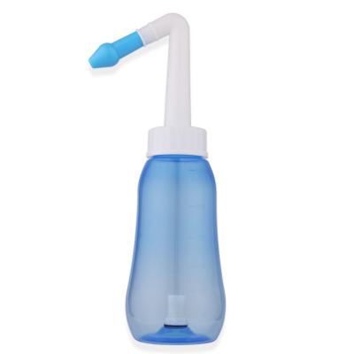 China Nose Cleansing Nasal Irrigator 300ml Nose Nasal Aspirator Drinking Cleaning Nasal Wash Bottle for sale