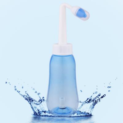 China Nose Sinus Rinse Kit Clean Your Nose Wash Bottle Nose Cleaner 300ml Neti Pot Sinus Cleansing Irrigation for sale