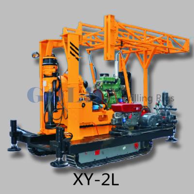 China customized water well drilling rig XY-2L, compacted for sale