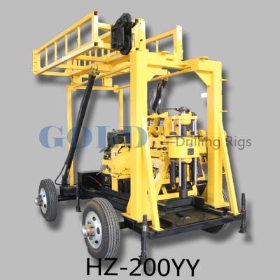 China HZ-130YY portable water well drilling rigs for sale for sale