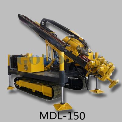 China Crawler MDL-150 tough terrain hydraulic drilling rig, mechanical power head for sale