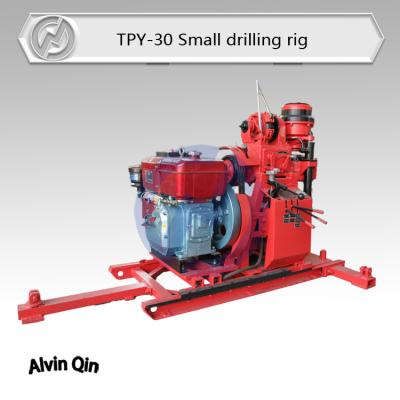 China Mini TPY-30 Core Drilling Rig shallow hole drilling machine for geotechnical investigation for sale