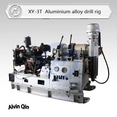 China Super light weight aluminium alloy XY-3T hydraulic water well drilling machine for sale