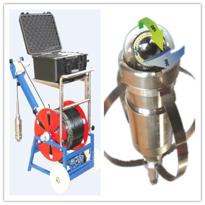 China 200m Cable Electrical Winch Borehole Camera for Water Well and Dry Borehole for sale