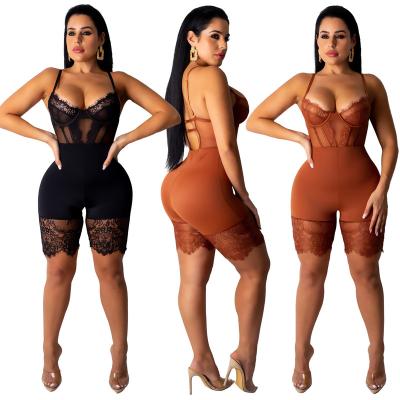 China Sexy Design Women QUICK DRY Lace Dress Jumpsuit Dress Overalls Women Sexy for sale