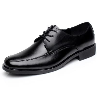 China Waterproof Lace Up Men's Office Low Cut Genuine Leather Business Formal Shoes Men's Manager's Shoes for sale