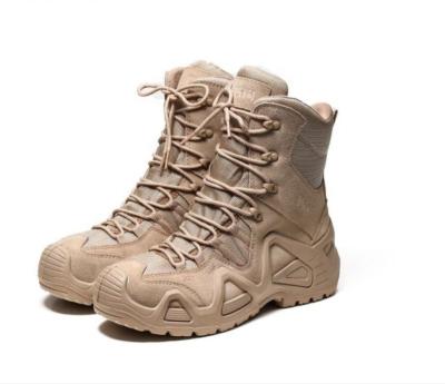 China PU Waterproof Military Tactical Upper Injection Boots Combat Boots Rubber Sole for sale