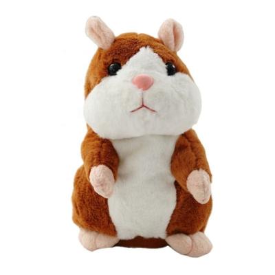 China Handsome & Wholesale Custom Comfortable Mouse Plush Toy Walking Soft Toys Electronic Repeating Talking Hamster for sale