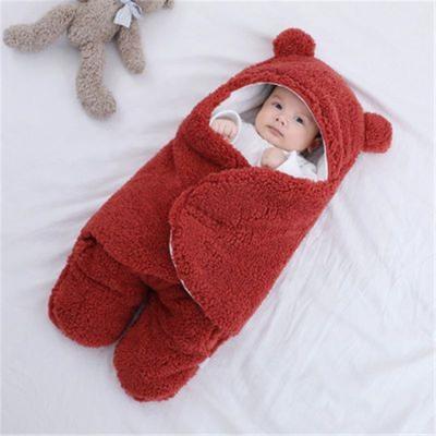 China 2.5 Adiathermic Breathable Organic Cotton Wrap 100% Newborn Baby Fluffy Sleeping Bag for sale