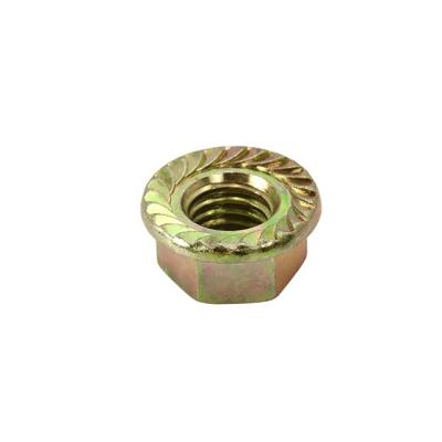 China Retail Industry Fastener Supplier Standard Din 6923 Hex Serrated Flange Nut for sale