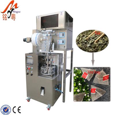 China Food Triangle Green Flower Tea Packing Machine Automatic Ultrasonic Nylon Filter Tea Bag Machine for sale