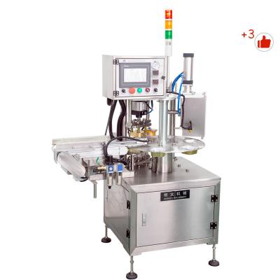 China Food new design good quality  easy operation cup water filling sealing machine for sale