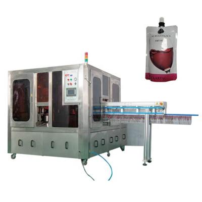 China Food shanghai standup pouch filling capping machine/pouch filling machine/stand up pouch with spout filling machine for sale