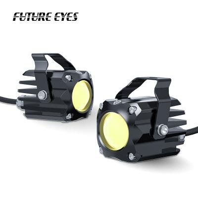 China Aluminum FUTURE EYES F150-S 60W Custom Wireless Switch Motorcycles Fog Lights Headlight LED Mini Spotlight Driving Light Lighting System for sale