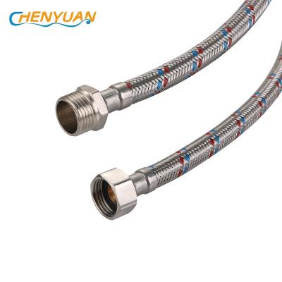 China Modern Flexible Stainless Steel Braided Hose (blue&red) for sale