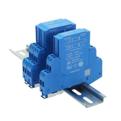 China SIL3 SPD for 24V signal; 2 sons ; In=10kA; Hot-pluggable intrinsically safe surge protector device for sale