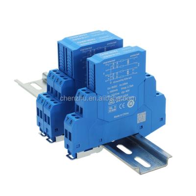 China SIL3 T-24-EX-L4 SPD for 24V signal; 4 wires; In=10kA; CHENZHU Intrinsically Safe Surge Protector Device Signal Surge Protection for sale