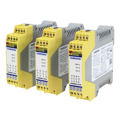 China Light Beam Devices TUV SIL3 Safety Relay NPN Type Curtain | DC 24V | 3NO+1NC | Automatic/manual reset for sale