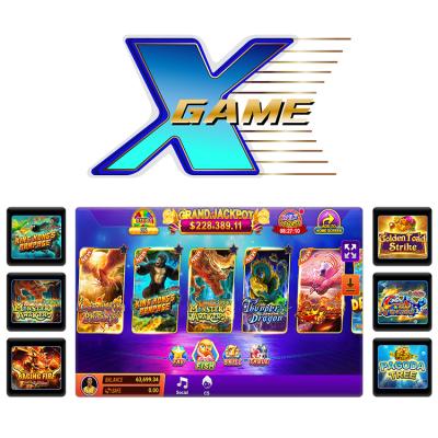 China Metal + Acrylic / Customize Newest Hot Selling Hot Selling Internet Games Software Mobile Xgame Coin Operated Online Fishing Fishing App for sale