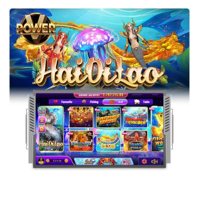 China Metal + Acrylic / Customize Custom Vpower Hot Selling Adult Indoor Fish Shooting Arcade Game Mobile Game Online Software for sale