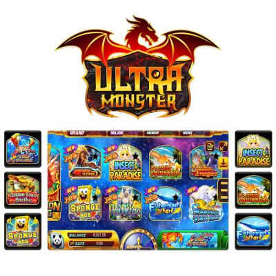 China Metal + Acrylic / Customize App Online Monster Games Fish Games Ultra Hot Selling Online Arcade Video Game Fish Hunter Software for sale