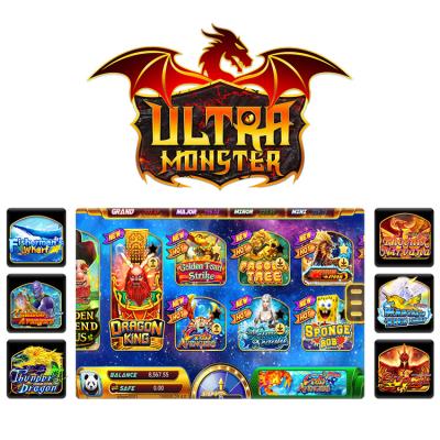 China Metal + Acrylic / Customize Dealer Mobile Gaming Online Games Ultra Fish Game Deck Monster Fish Online Game for sale