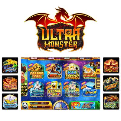 China Metal + Acrylic / Customize Best Fish Online Game Table Ultra Online Monster App Mobile Internet Games Table Software for sale