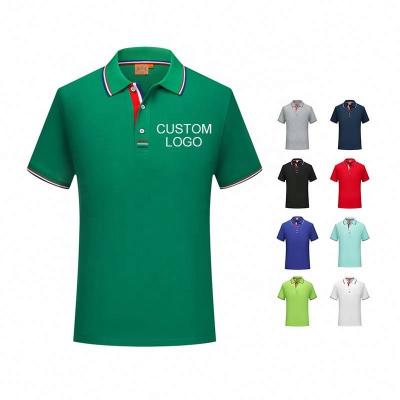 China Anti-Wrinkle Wholesales 220 Grams Custom Logo Cotton Sleeve Plain White Man Polo T-shirt Short Casual Outdoor Sports T-shirt for sale