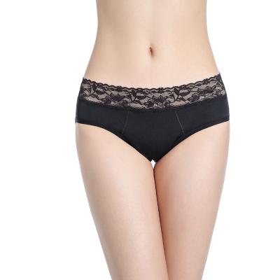 China Wholesale Antibacterial Women's Period Full 4 Layers Functional Underwear Panties Menstrual Incontinence Washable Underwear Briefs for sale