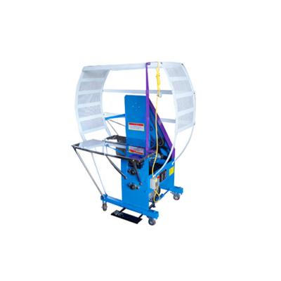 China Beverage Easy Operate Manual Corrugated Cardboard Strapping Machine for sale