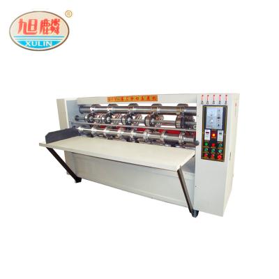 China Bonding Corrugated Paper Box Cardboard High Speed ​​Thin Blade Panel Corrugated Slitter Marker for sale