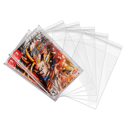 China 100pcs/Pack Anti Scratch For Nintendo Switch Game Case Resealable Protective OPP Sleeve Plastic Bags For NS Cartridge Dust Proof Anti-Scratch for sale