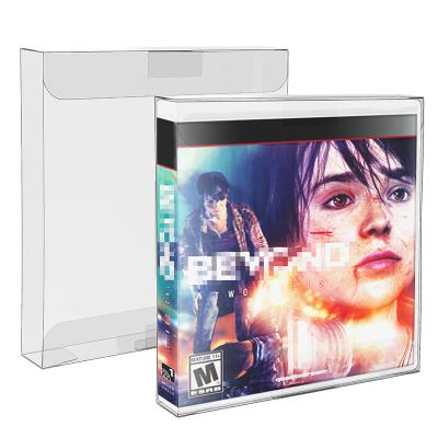 China Brand New Plastic Video Game Protector Clear Box Protector Sleeve For Blu-ray, PS3, PS4, PS5, XBOX ONE X Series for sale