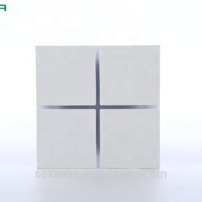 China KNX Metal Smart Home Automation System Metal Wall Smart Light Switches EIB SEXANKA for sale