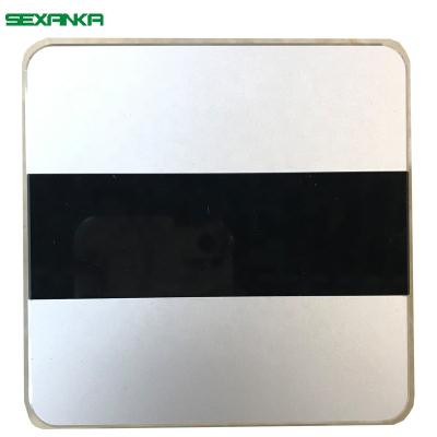 China Sexanka knx temperature trigger home automation wall switch metal switch smart touch screen ZF-TK-04GT-1 for sale