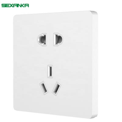 China Smart Automation Control SEXANKA Zigbee Smart Home Automation System Wall Switch Socket for sale