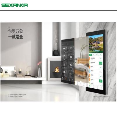 China OEM KNX Smart Home SEXANKA EIB Building Automatic System Touch Screen Smart Wall Switch ZF-TS-00G for sale