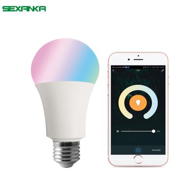 China SEXANKA KNX LA EIB Smart Home Automation System Modular Wall Switch Wifi Smart Led Bulb 60*122mm for sale