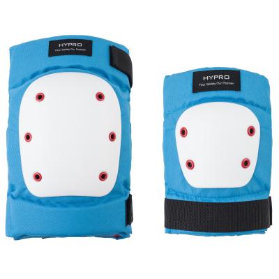 China Blue Skateboarding Pads Set Knee Elbow Pads Four Pack Set for sale