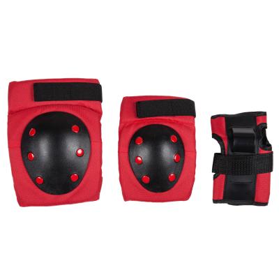 China Knee Pads Elbow Pads and Wrist Guards Roller Skating Protective Gear Red for sale