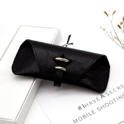 China New Custom Eco-friendly Leather Glasses Bag Soft Case Box For China Sunglasses Manufacturer Eyewear Case China Sunglasses Manufacturer for sale