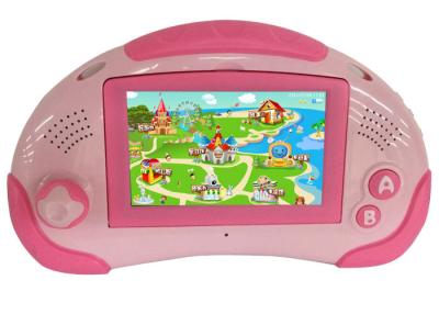 China 16GB Pink baby learning tablet with Good Hand Feel / Li Battery 3000mhA for sale