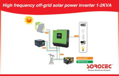 China Solar Power System High frequency off-grid solar power inverter for home 1-2KVA for sale