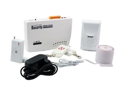 China 4 Wire / 6 Wireless Burglar Alarm Systems With Telephone remote control for sale