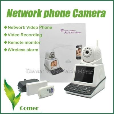 China Indoor DDNS / HTTP / SMTP Motion Detection CMOS P2P IP Camera 208x188x115mm for sale