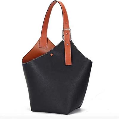 China Famous Brands Designer Handbags Women Large Capacity Shoulder Strap Single Bag Fashionable Luxury Famous Handbag Crossbody Bucket Bag for sale